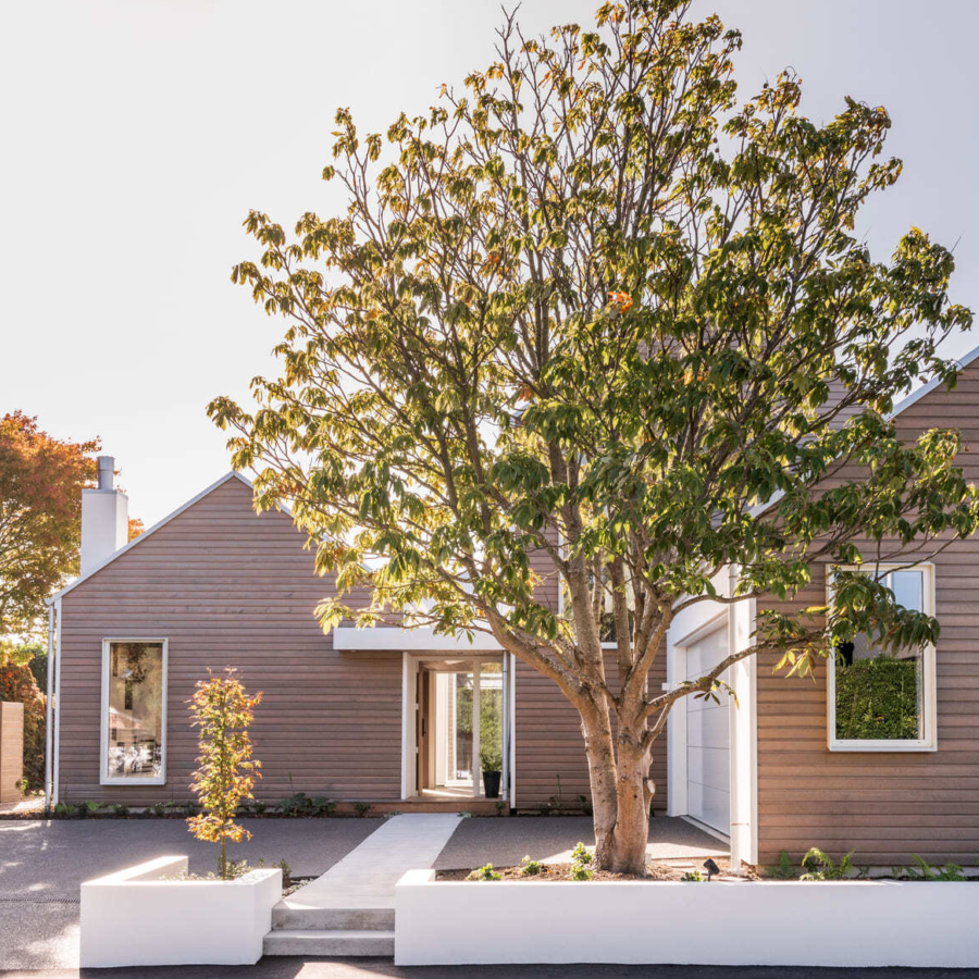 Alaskan Yellow Cedar Rusticated Horizontal Cladding
