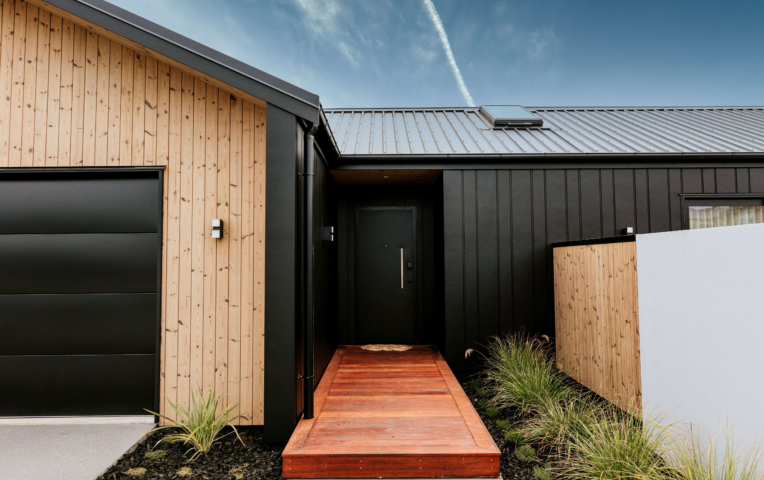 Mcbrimar Show Home 2 | Featuring TMT (Thermally Modified Timber) Taiga in VertiClad profile | JSC | Timber Cladding