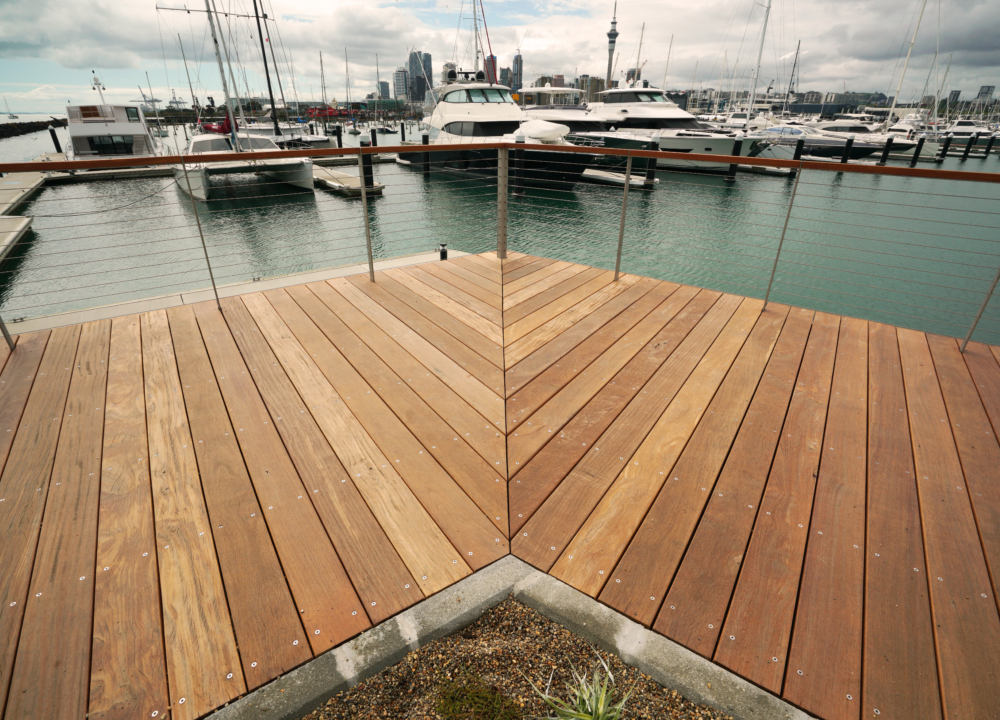 Westhaven Marina 3 | Cumaru Boardwalk Hardwood Decking | JSC